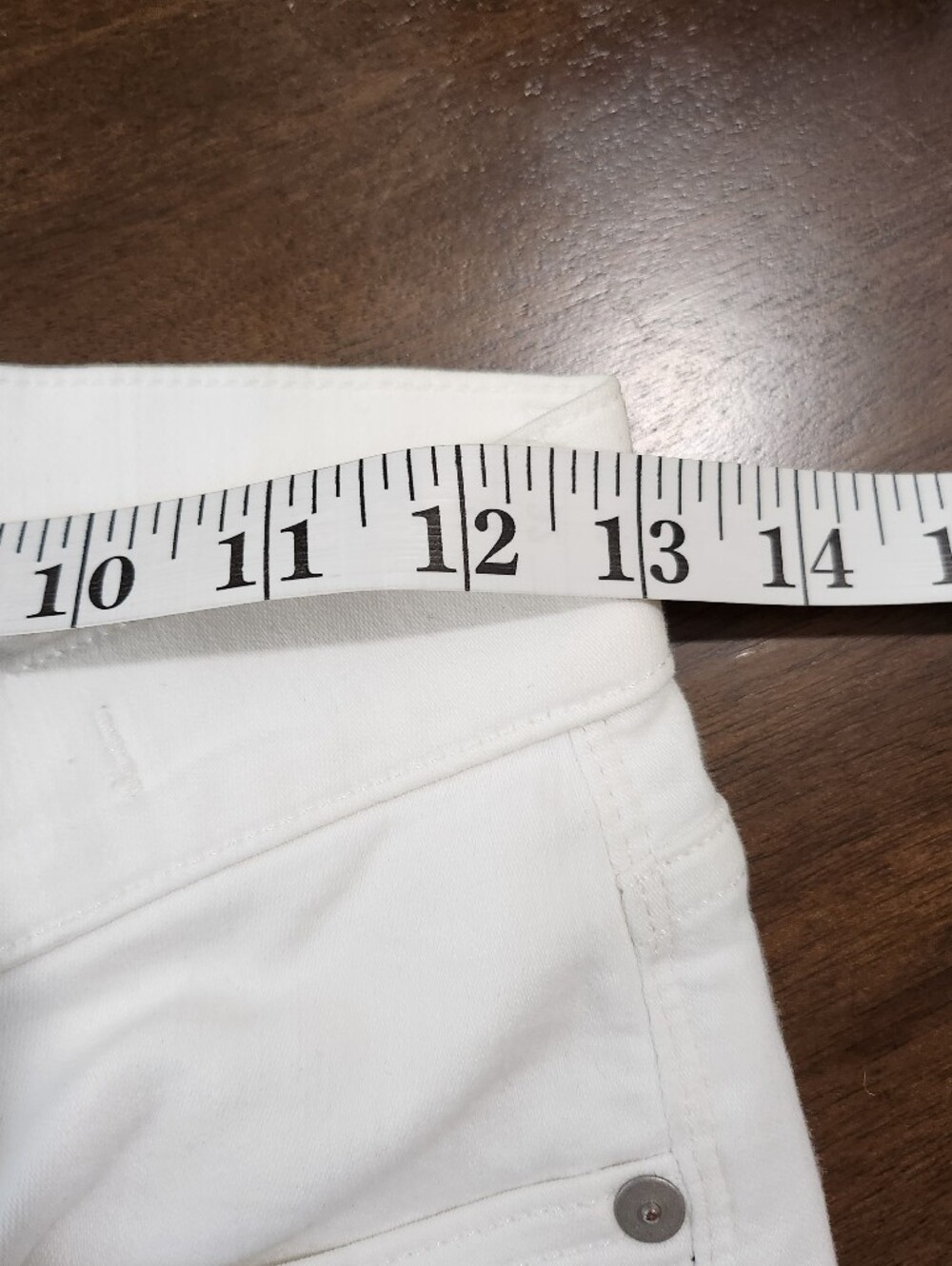 Madewell Womens White High Rise Skinny Jeans - Picture 6 of 8